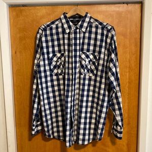 XL checked shirt by Polo club